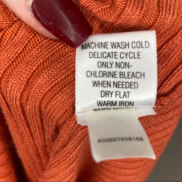 So Wear It Declare It | Orange Long Sleeve Top - Picture 8 of 8